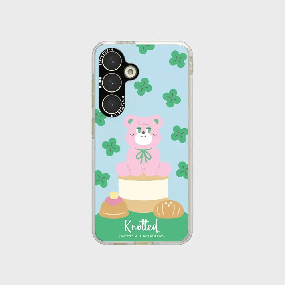 SLBS - Knotted Sugar Bear Impression Case (Galaxy S24 Series) - SLBS - Home & Living, Accessories - Harumio