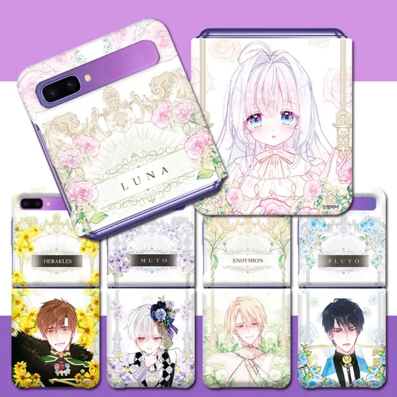 Choose Your Real Daddy Tyrant - Galaxy Z Flip Hard Case - Webtoon Shop - Phone Case - Harumio