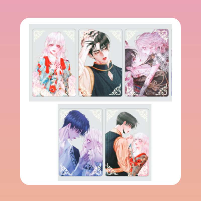 Siren : Becoming the Villain's Family - Transparent Photocard Set