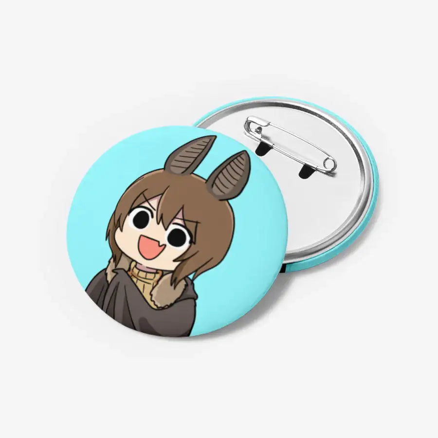 Galois - Bat Girl Pin Button - Marpple Shop - Pin Button - Harumio
