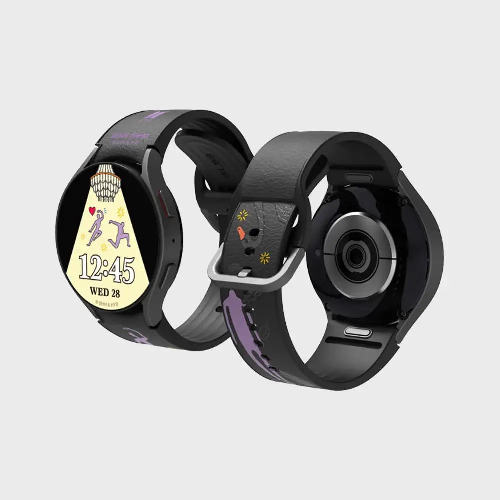 SLBS - BTS Black Swan Music Theme Hybrid Watch Strap (Galaxy Watch6) - SLBS - Home & Living, Accessories - Harumio