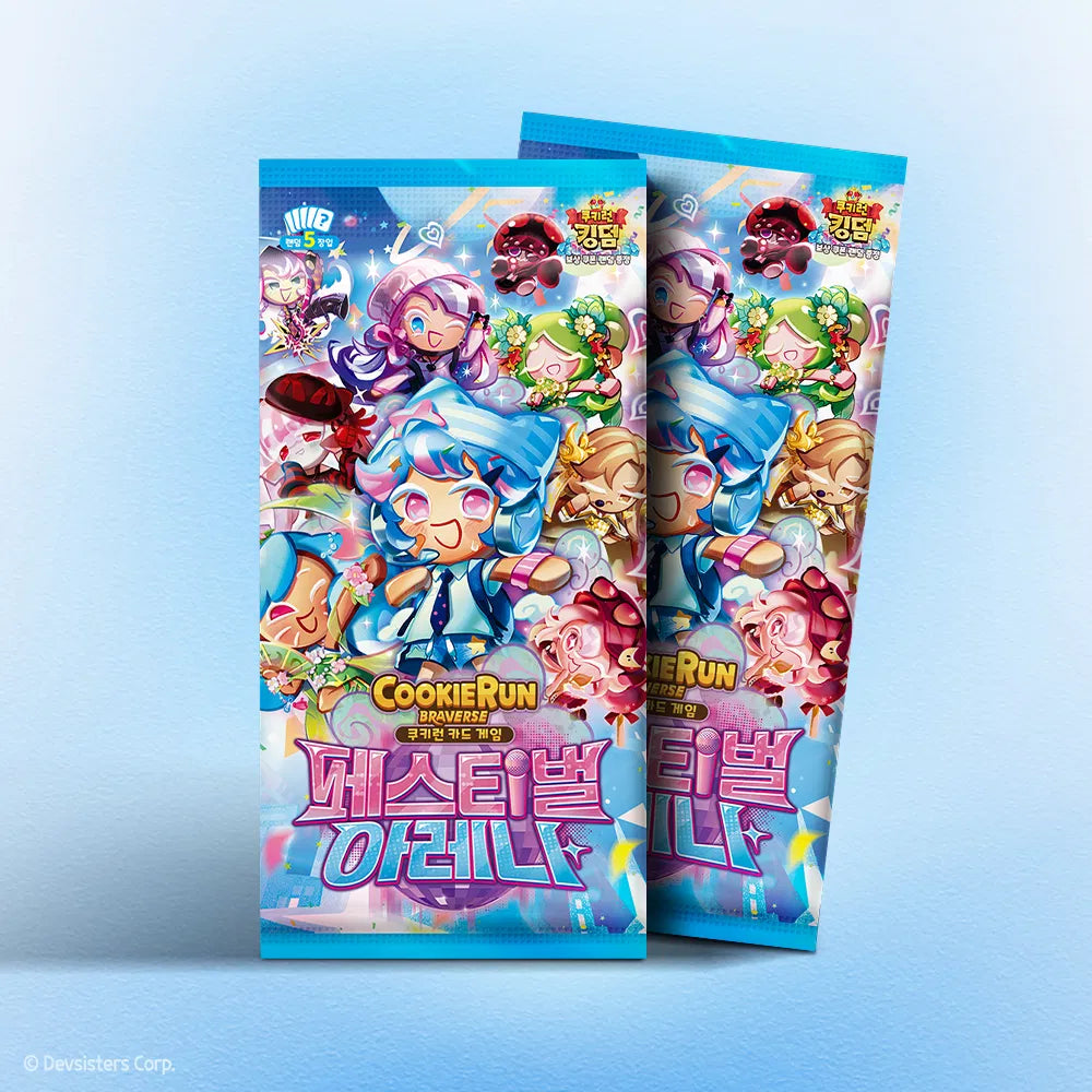 Cookie Run: Festival Arena - Bravers Card Game Booster Pack Vol. 12
