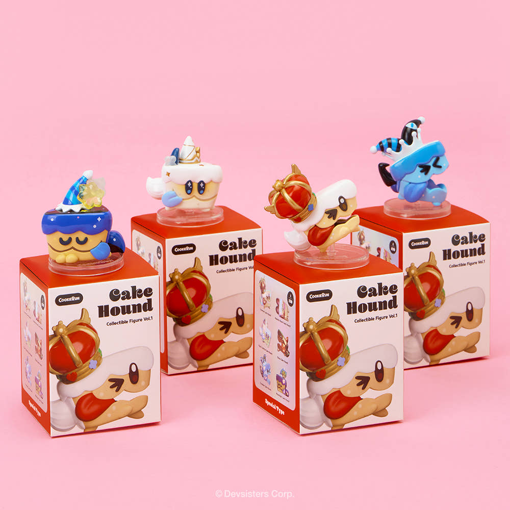 Cookie Run - Cake Hound Random Figurines