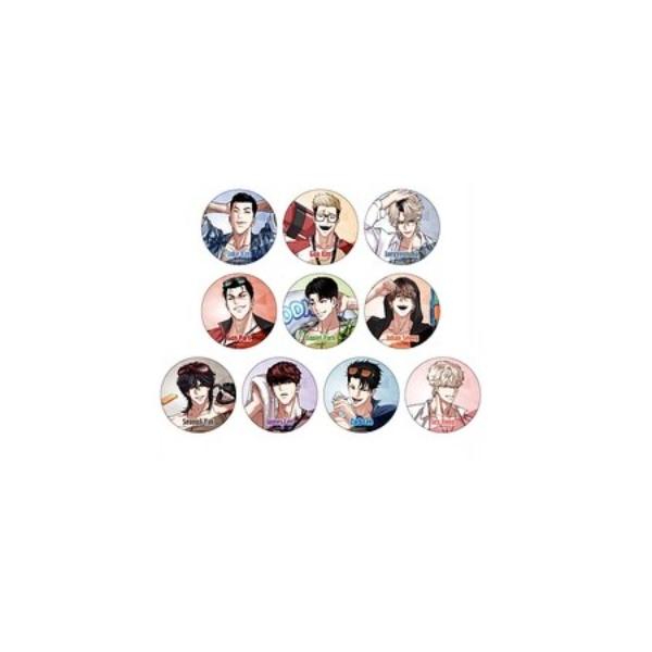 2025 WORLD WEBTOON FESTIVAL X  LOOKISM ARCADE POP-UP - Character Hand Mirror