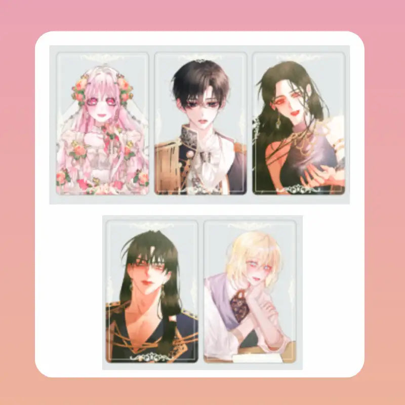 Siren : Becoming the Villain's Family - Transparent Photocard Set - Soone Content - Transparent Photo Cards - Harumio
