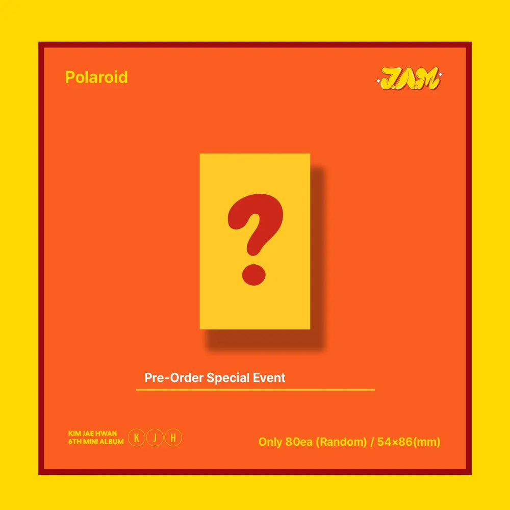 Kim Jae Hwan - J.A.M (Journey Above Music) : Mini Album Vol. 6 - Kim Jae Hwan - Album - Harumio
