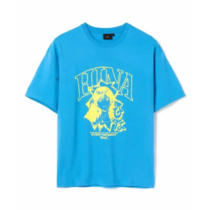 WMC x QWER Hina - Hina Arch Short Sleeve T-Shirt - WMC x QWER Hina - T-Shirt - Harumio
