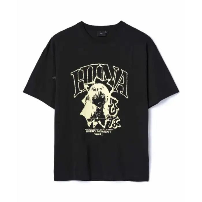 WMC x QWER Hina - Hina Arch Short Sleeve T-Shirt - WMC x QWER Hina - T-Shirt - Harumio