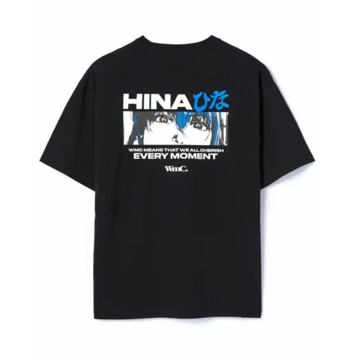 WMC x QWER Hina - Hina Ani Short Sleeve T-Shirt - WMC x QWER Hina - T-Shirt - Harumio