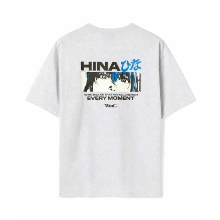 WMC x QWER Hina - Hina Ani Short Sleeve T-Shirt - WMC x QWER Hina - T-Shirt - Harumio