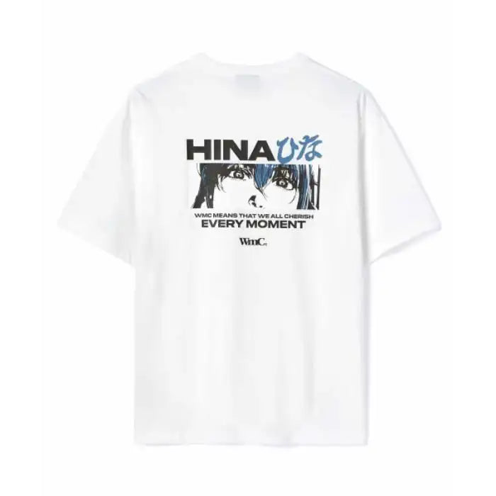 WMC x QWER Hina - Hina Ani Short Sleeve T-Shirt - WMC x QWER Hina - T-Shirt - Harumio