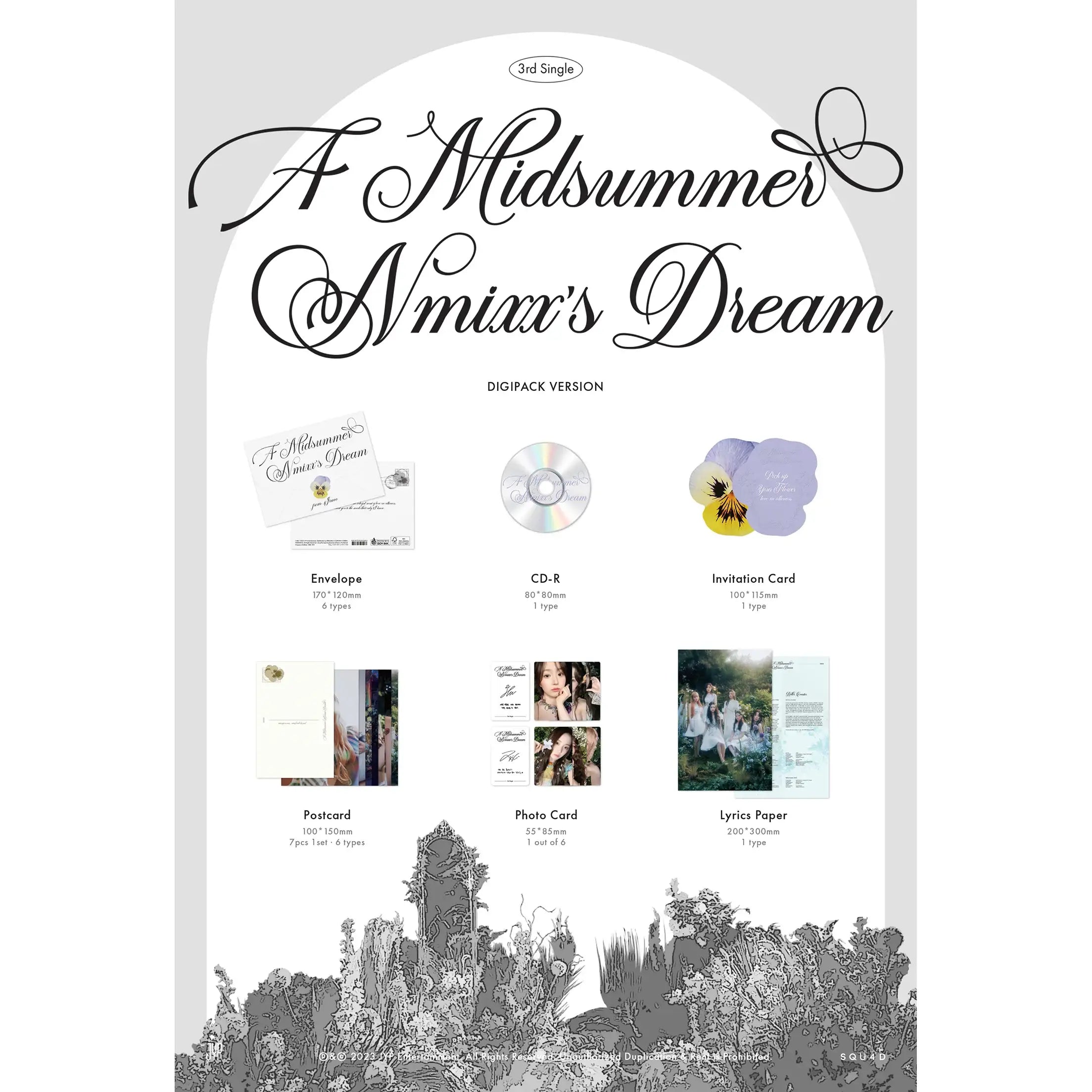 NMIXX - A Midsummer NMIXX's Dream : 3rd Single Album (Digipack Version) - NMIXX - Album - Harumio