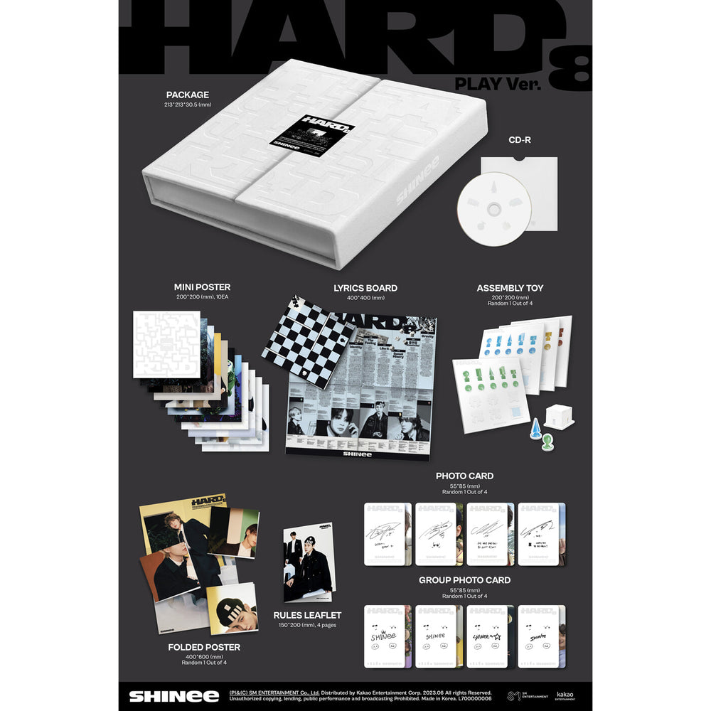 SHINee - Hard : 8th Full Album (Play Version)