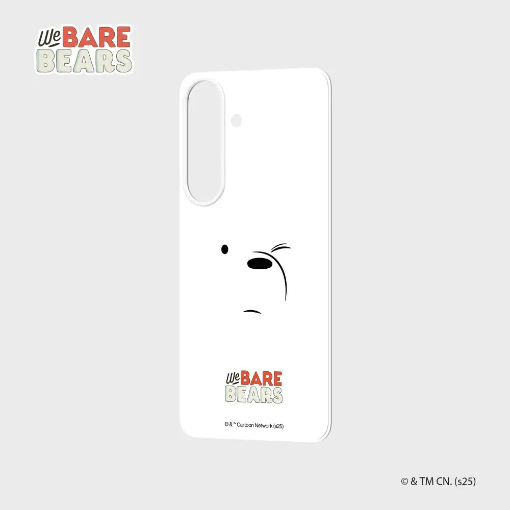 SLBS - We Bare Bears Ice Bear Flip Suit Card (Galaxy S25 Series) - SLBS - flipsuit card - Harumio