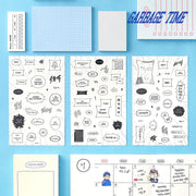 Garbage Time - Ambassador Stickers - Webtoon Friends - Sticker - Harumio