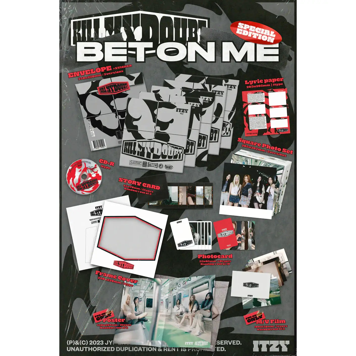ITZY - Kill My Doubt (Special Edition - Random) - ITZY - Album - Harumio