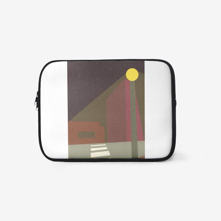 Eun Dam Bi - Night Time Cross Walk Laptop Case - Marpple Shop - laptop case - Harumio