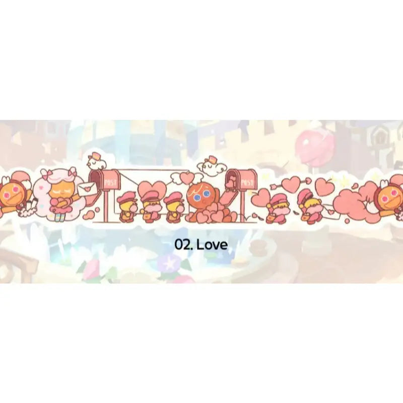Cookie Run - Die Cut Masking Tape - Cookie Run - Accessories - Harumio