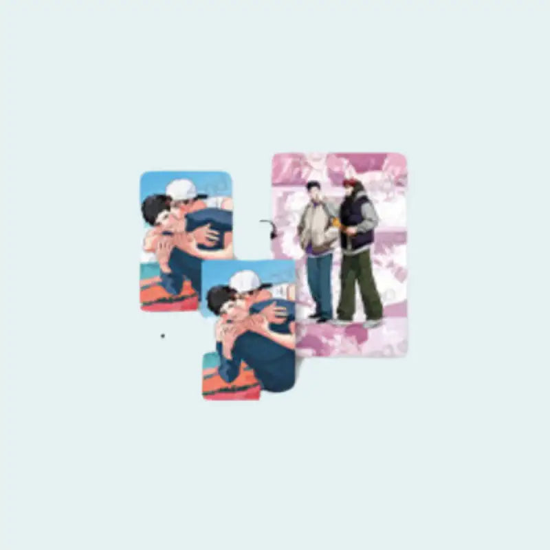 Time's Up x Second Echo - Lenticular + PET Bookmark Postcard Set - Second Echo - Lenticular - Harumio