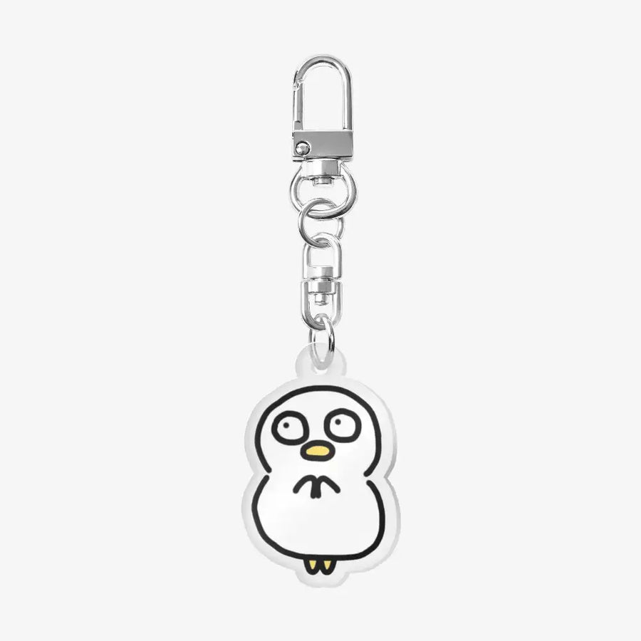 Kkuitkkuit - Duck Acrylic Keyring - Marpple Shop - Keyring - Harumio