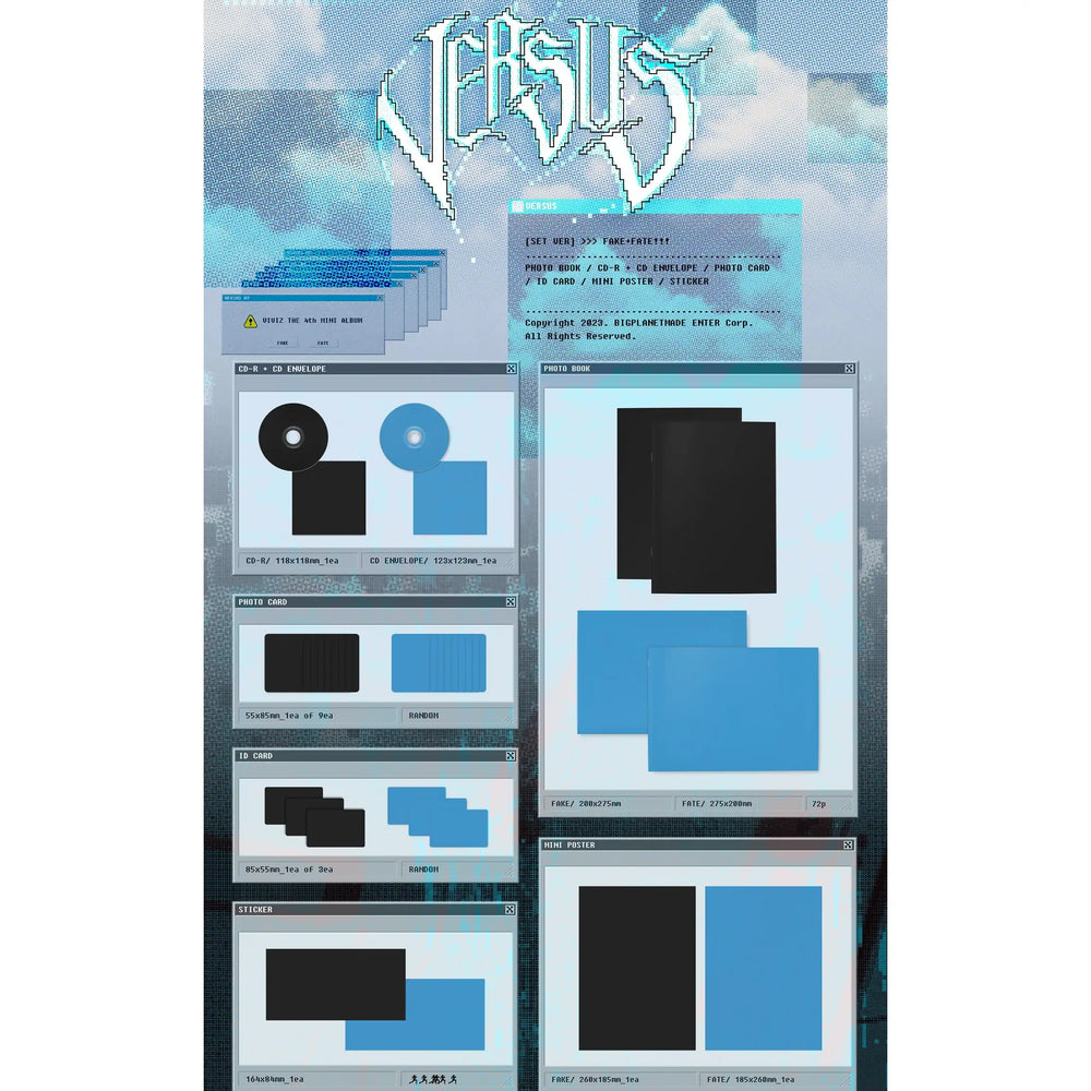 VIVIZ - Versus : 4th Mini Album (Photobook - Set) - VIVIZ - Album - Harumio