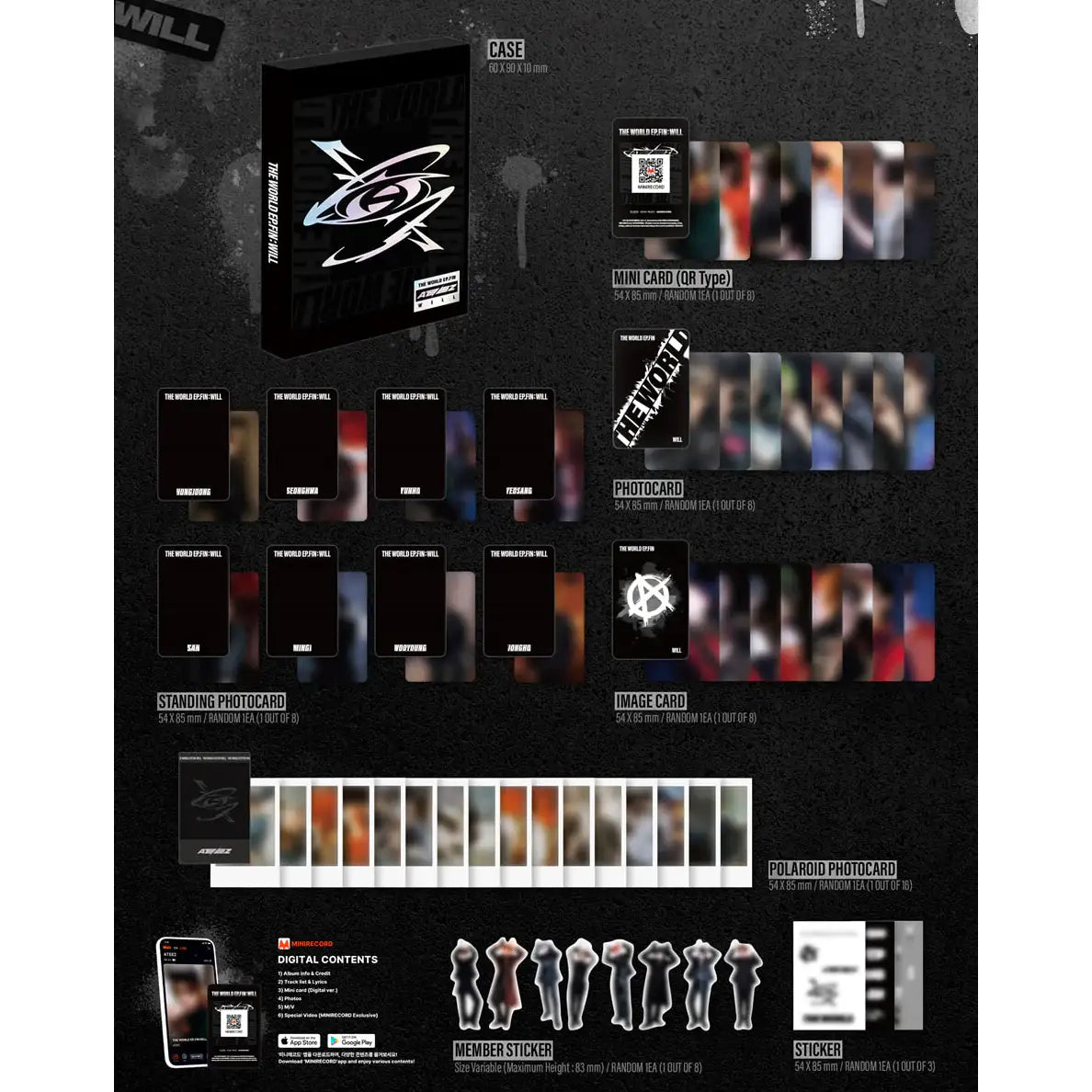 ATEEZ - THE WORLD EP.FIN : WILL (Platform Version) - KQ Entertainment - Album - Harumio