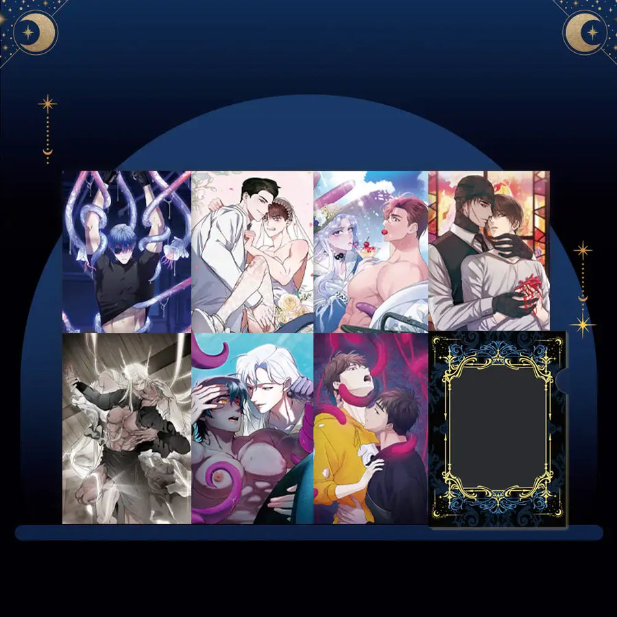 Extramarital Exploration - Postcard Set - Mr. Blue - Postcard - Harumio