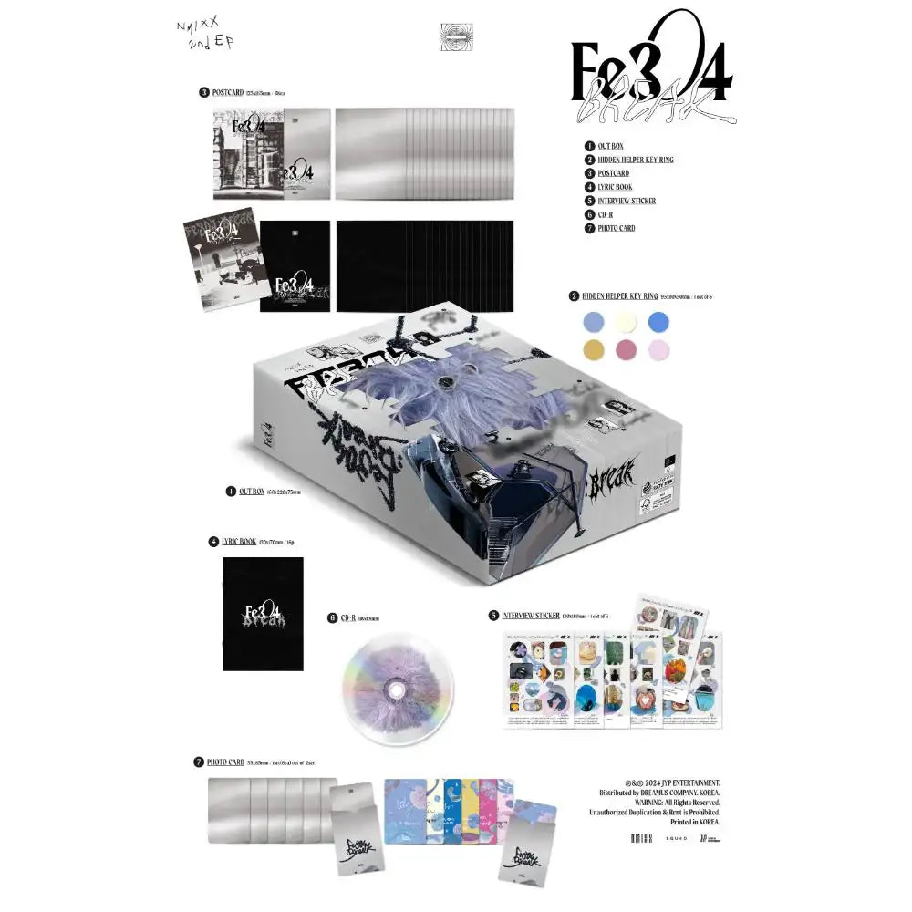 NMIXX - FE304 : Break (2nd Mini Album - Limited Version) - Dreamus Company / JYP Entertainment - Album - Harumio