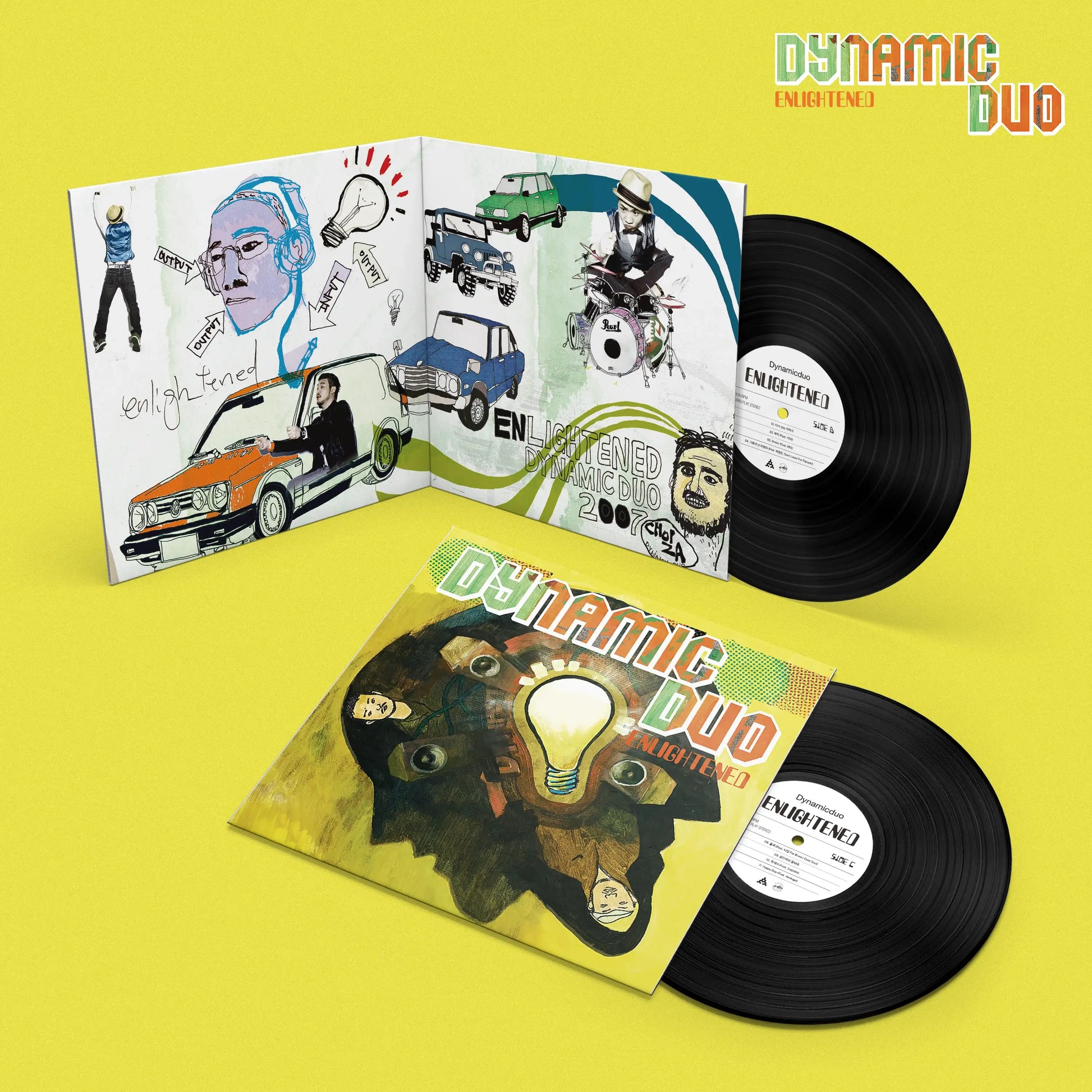 Dynamic Duo - Enlightened : Vol. 3 (LP) - Majang Music & Pictures - Album - Harumio