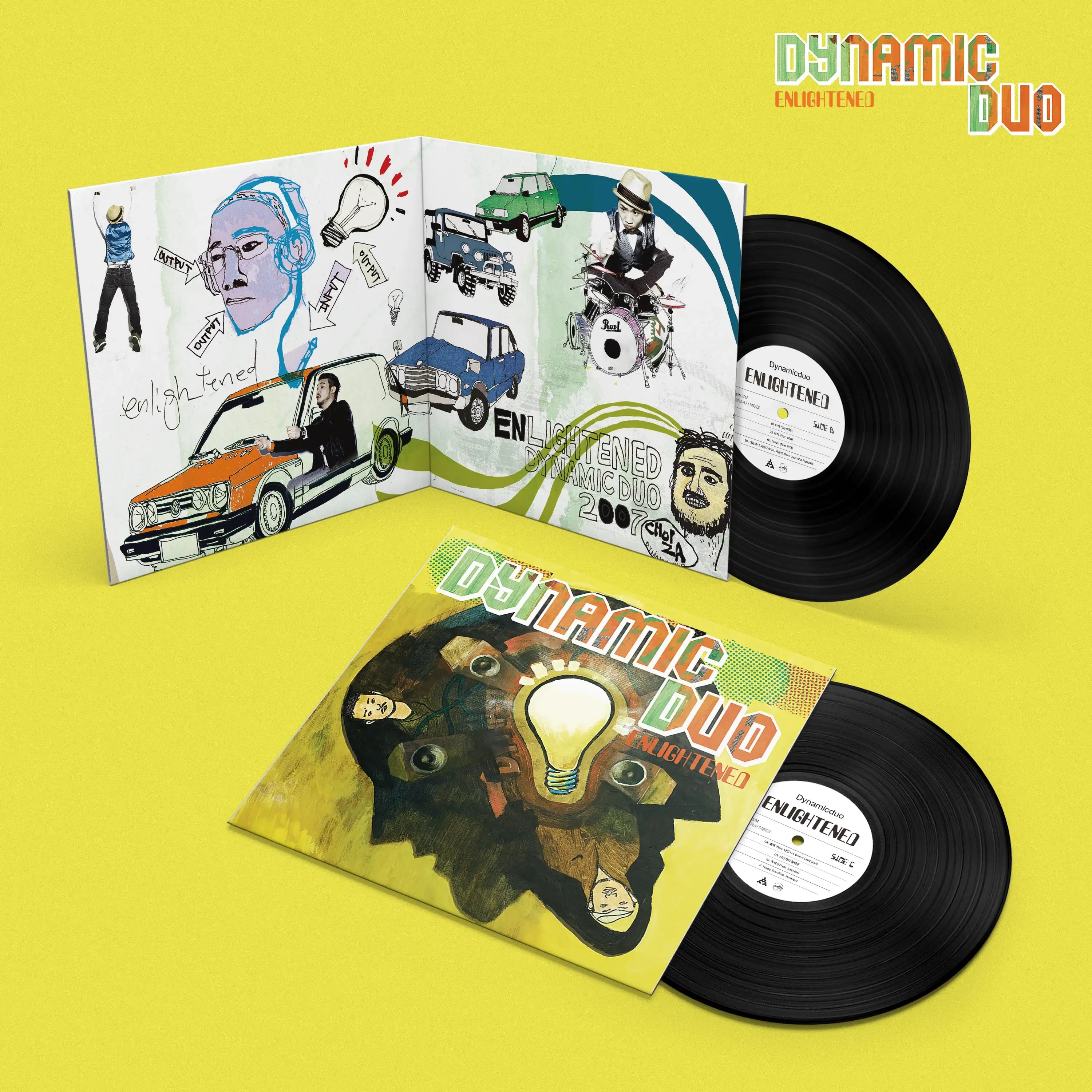 Dynamic Duo - Enlightened : Vol. 3 (LP) - Majang Music & Pictures - Album - Harumio