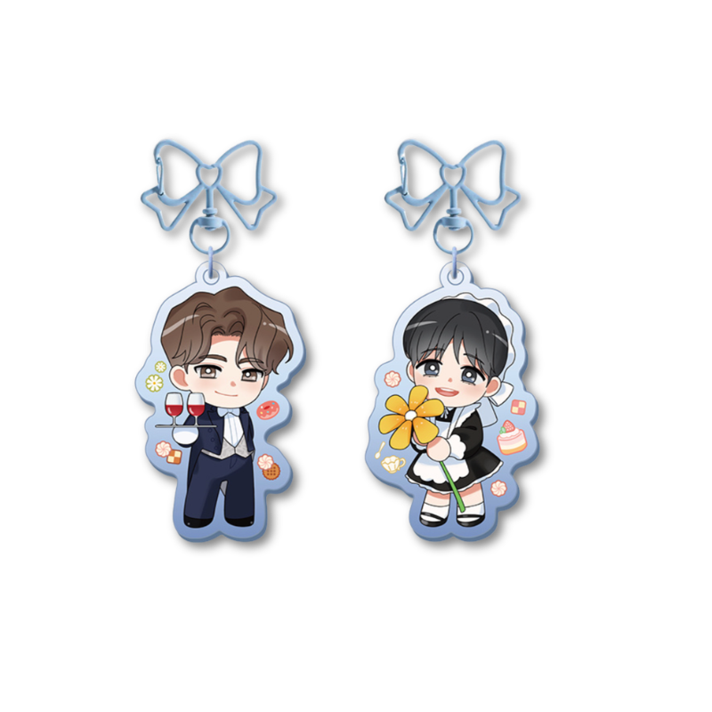 Reunion - Floral Shadow Tribute Series - Arcylic Keychain Set