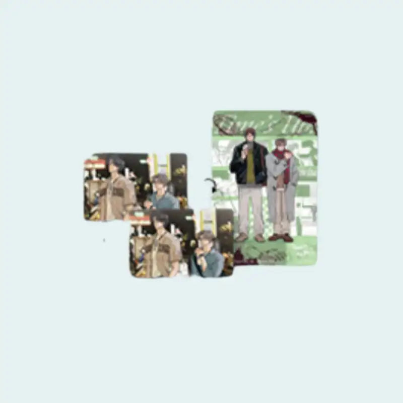 Time's Up x Second Echo - Lenticular + PET Bookmark Postcard Set - Second Echo - Lenticular - Harumio
