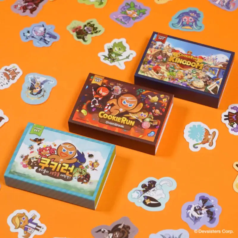 Cookie Run Store - Cookie Run Mini Sticker Set - Cookie Run - Sticker - Harumio