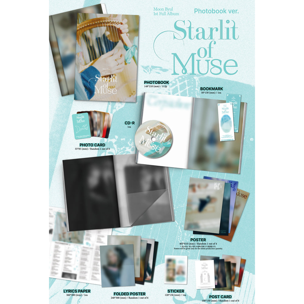 Moon Byul - Starlit of Muse : 1st Album (Photobook Version) - Moon Byul - Album - Harumio