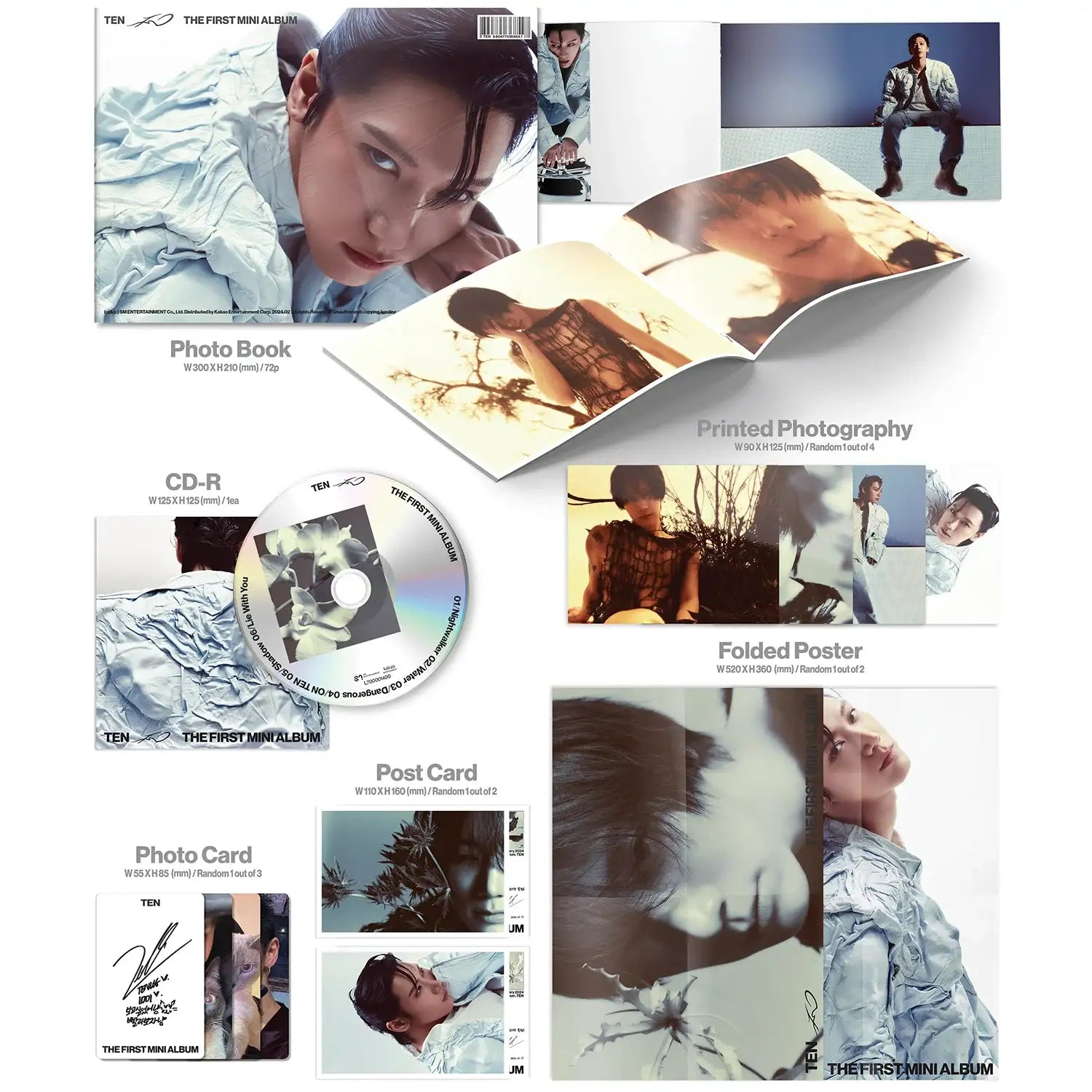 TEN - Ten: 1st Mini Album (Light On version) - TEN - Album - Harumio