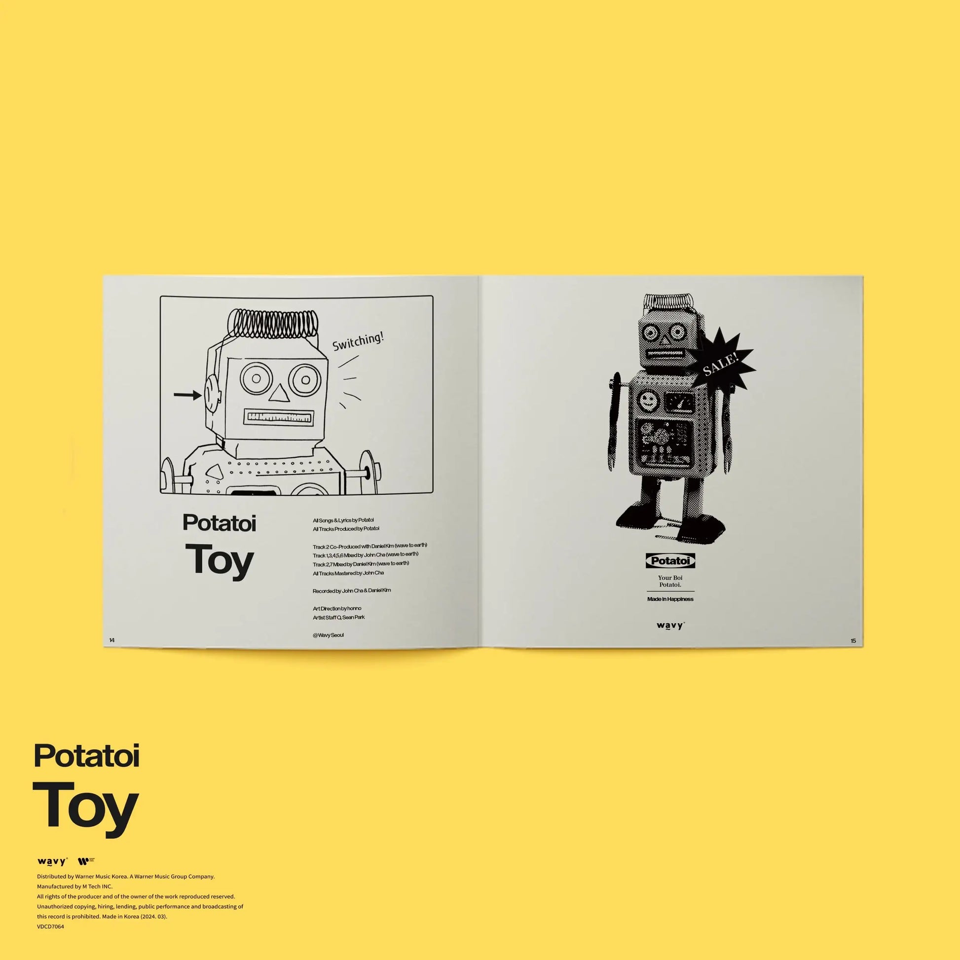 Potatoi - Toy : 1st EP Album - Potatoi - Album - Harumio