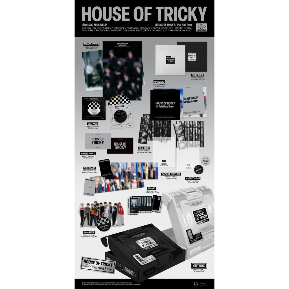 xikers - House of Tricky : Trial and Error (3rd Mini Album)
