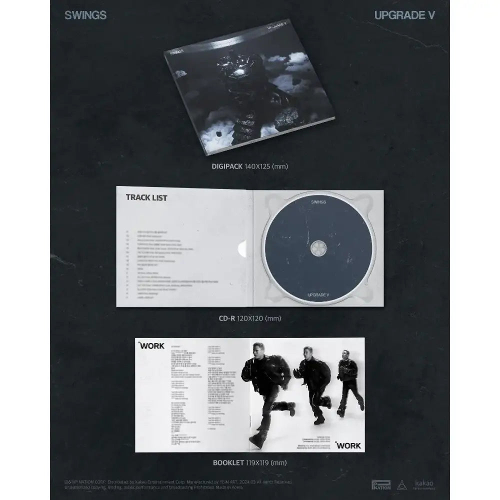SWINGS - Upgrade V : Regular Album - SWINGS - Album - Harumio