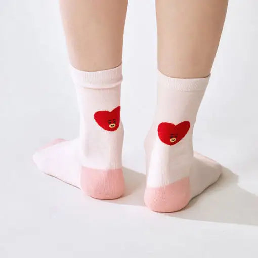 BT21 - TATA Jacquard Socks - BT21 - Socks - Harumio