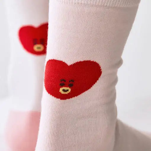 BT21 - TATA Jacquard Socks - BT21 - Socks - Harumio