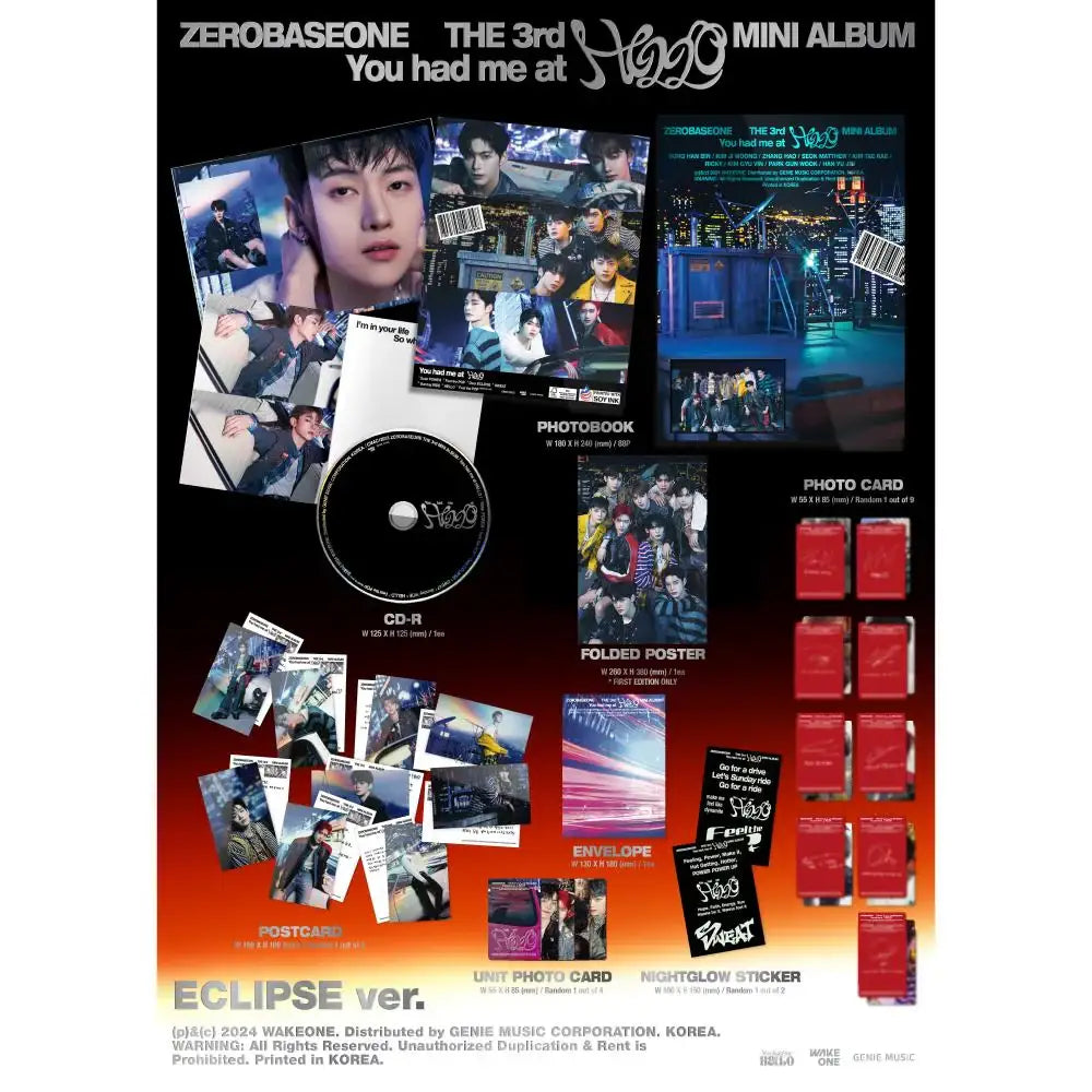 ZEROBASEONE - You had me at HELLO : 3rd Mini Album - ZEROBASEONE - Album - Harumio