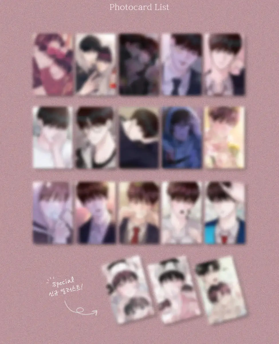 Save the Dae - Collection Photocards - Lezhin - Photocard - Harumio