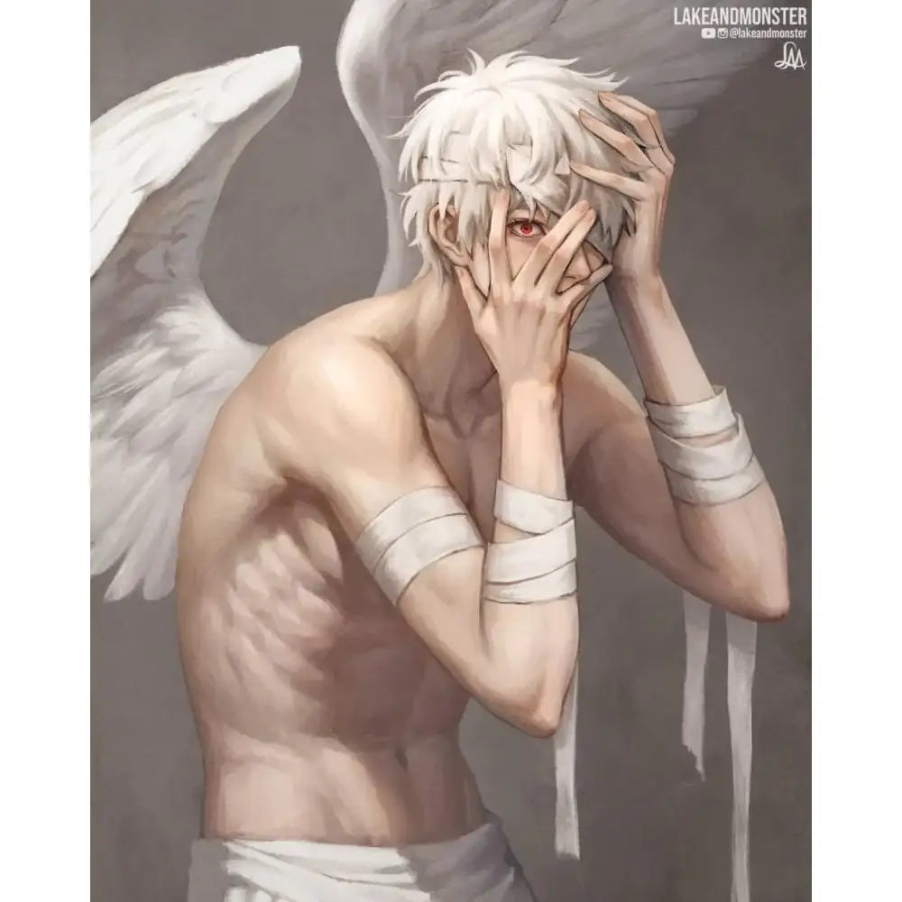 LAKEANDMONSTER - The First Angel Postcard & Envelope Set - Marpple Shop - Postcard - Harumio