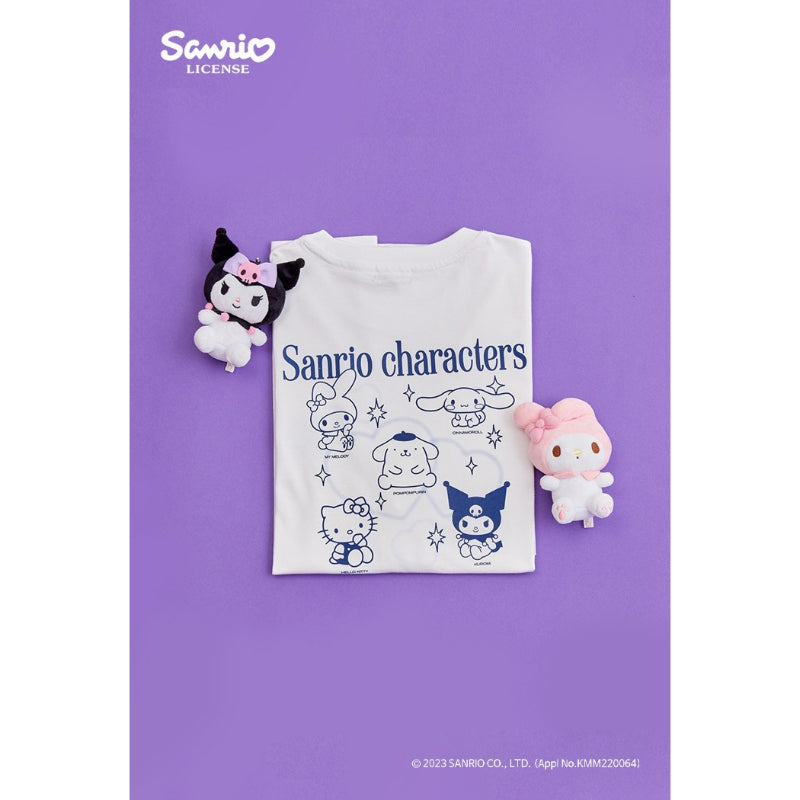 SPAO x Sanrio Friends - Graphic Short Sleeved T-shirt