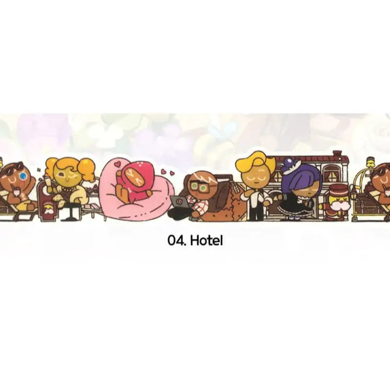 Cookie Run - Die Cut Masking Tape - Cookie Run - Accessories - Harumio