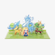 The Golden-Haired Summoner - Acrylic Diorama - Lezhin - Acrylic Diorama - Harumio