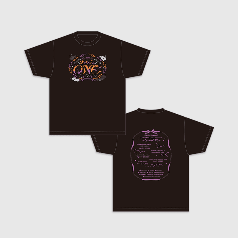 Love Live! Superstar!! x ANIPLUS - Liella! 6th LoveLive! Tour (Let's be ONE) T-Shirt