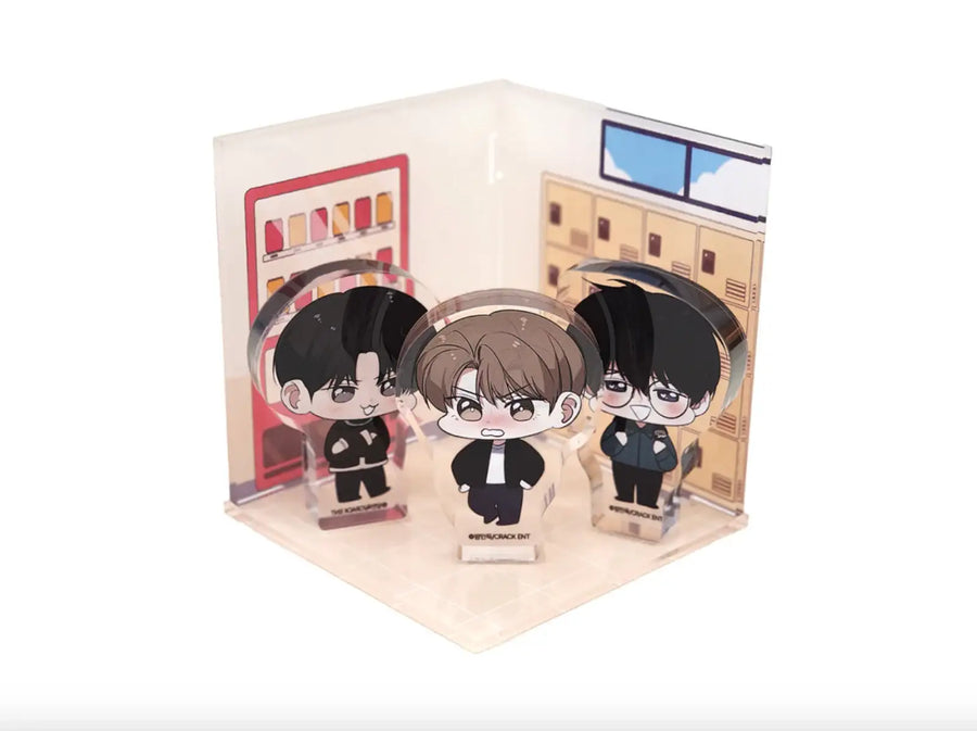 All For Me - Acrylic Diorama Set - Crack Webtoon Store - Acrylic Block - Harumio