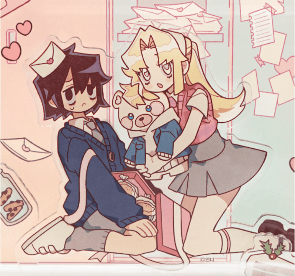 I Love Amy - Acrylic Stand - Blue Shop - Acrylic Stand - Harumio