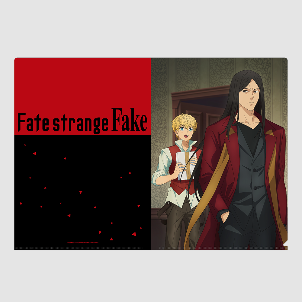 Fate/Strange Fake  x ANIPLUS - AJ2026 A4 Clear File (Flat Escardos, Lord El-Melloi II)